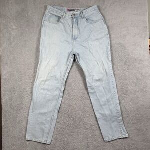 Vintage 90s Y2K BUM Equipment Straight Leg Jeans Mens Size 36x31 Light Wash